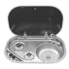 Smev Series MO8322 Sink with 2 Burner Hob