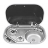 Smev Series MO8322 Sink with 2 Burner Hob (019832)