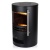 Elmswell 2kW Round Contemporary Flame Effect Stove 1