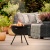 2-in-1 Fire Pit and BBQ 3